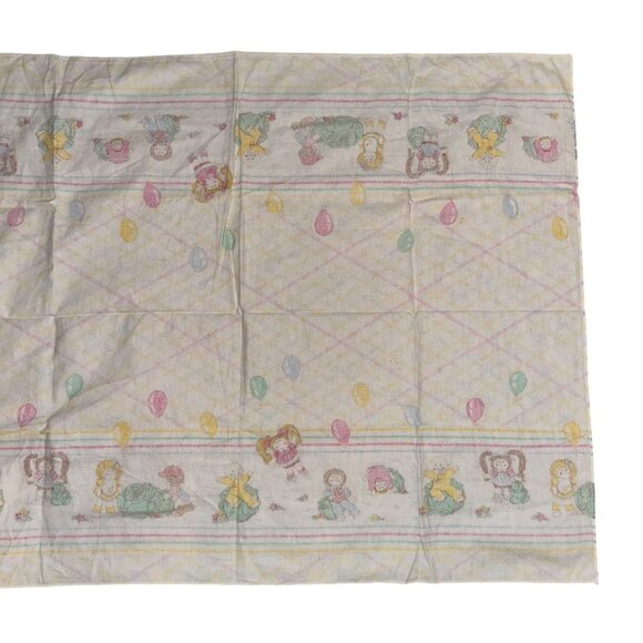 Vtg Cabbage Patch Kids CBK Receiving Blanket 38X29 Colorful Baby Infant Newborn - Picture 7 of 7
